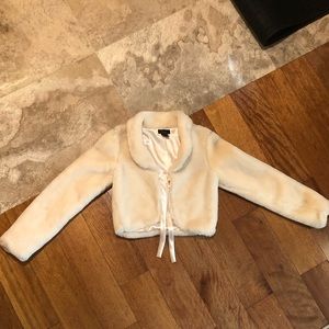 Faux Fur cropped jacket